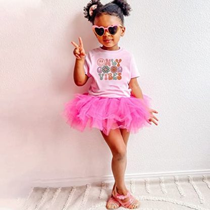 Cozy Cotton Toddler Tee in Pink - Image 3