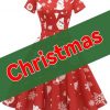 Red Christmas Snowflake