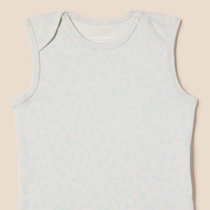 Unisex Baby Sleeveless Bodysuits, Pack of 6 - Image 3