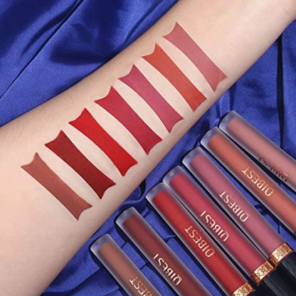 Velvet Matte Lipstick and Lip Plumper Set – 8 Piece Collection - Image 5