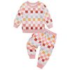 Pink-checkered