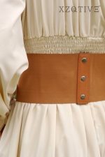 Elegant Black Corset Waist Belt for Women - Image 5