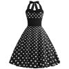 Black Polka Dot