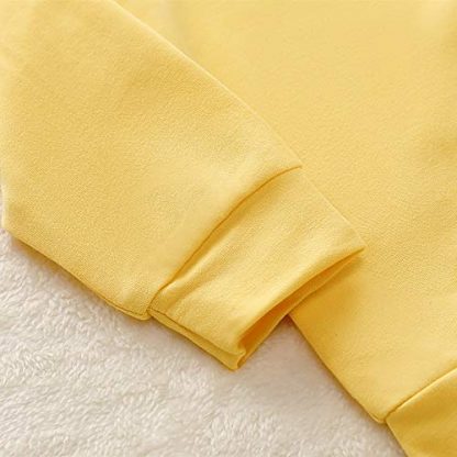 Delightful Autumn Ensemble for Toddlers - Long Sleeve Top and Pants Set - Image 6