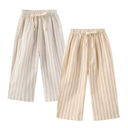 Classic Striped Casual Pants for Boys - 2 Pack - Image 3