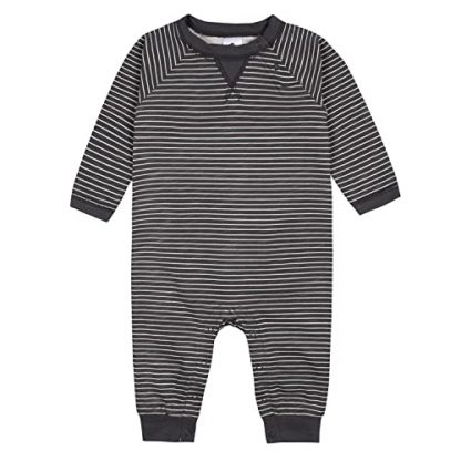 Adorable 2-Pack Baby Boy Long Leg Romper Set - Image 3