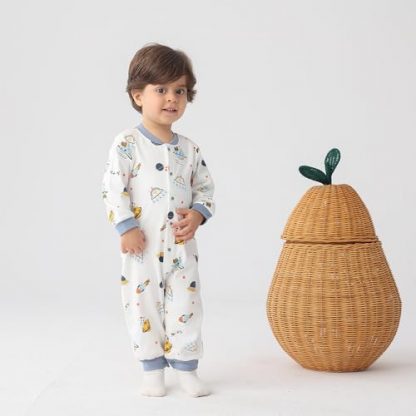 Cozy Cotton Romper Duo for Newborn Baby Boys - Image 4