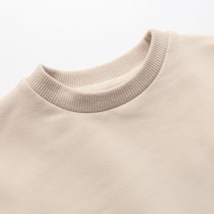 Cozy Cotton Sweatshirt Romper for Baby Boys and Girls - Image 2