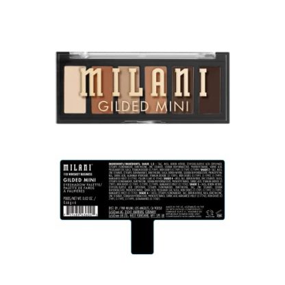Mini Eyeshadow Palette with Matte & Shimmer Shades - Whiskey Business - Image 2