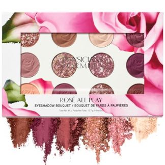 12-Shade Eyeshadow Palette with Shimmer, Matte & Satin Finishes