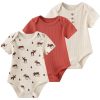Beige/Red/Animal