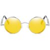 Sliver Frame/Yellow Lens