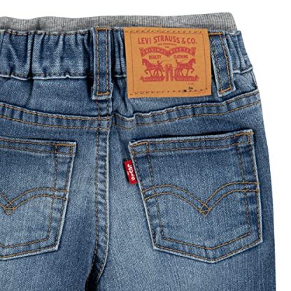 Little Gentlemen's Straight Fit Jeans for Babies and Toddlers - Image 3
