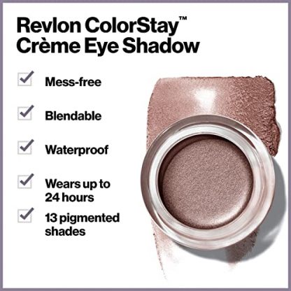 Long-Lasting Creme Eye Shadow in Praline Finish, 0.18 Oz - Image 6