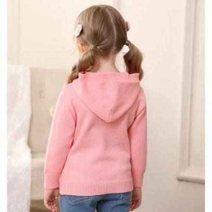 Cozy Knit Hooded Sweater for Toddlers and Babies - Image 4