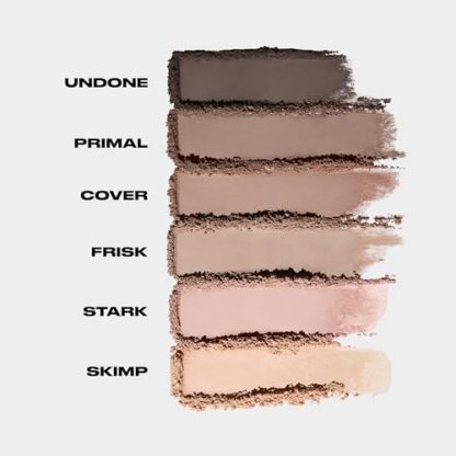 Miniature Matte Nude Eyeshadow Palette with Mirror - Image 2