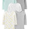 Aqua Green/Grey Heather/White Giraffe/Sheep/Stripe