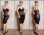 Heavy-Duty Underbust Mesh Corset with Steel Boning - Image 4