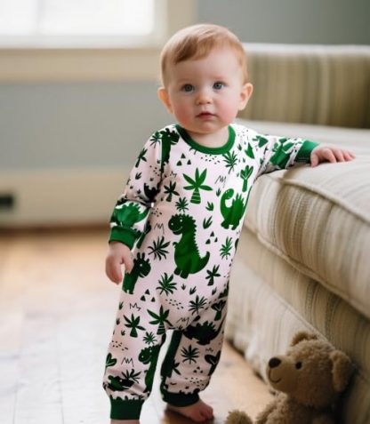 Adorable Bear-Themed Outfit for Baby Boys - Image 2