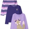 Iris Stripe/Iris/Purple Fox 3-pack