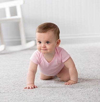 5-Pack of Baby Girl Solid Onesies Bodysuits - Image 5