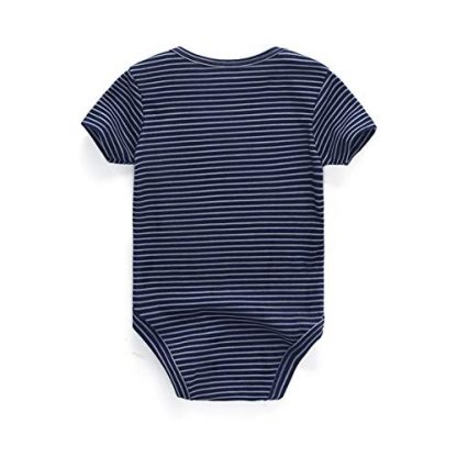 "Cozy Cotton Newborn Bodysuits - Set of 5" - Image 3