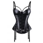 Women's Gothic Steampunk Lace-Up Corset Top - Image 3