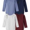 Burgundy/Ht Lunar/Mood Blue/Tidal 4-pack