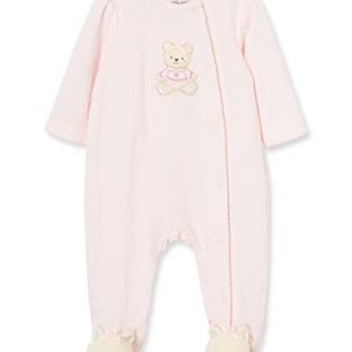 Cozy Cotton Footie Sleeper for Baby Girls