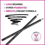 Intense Black Kohl Eyeliner Pencil - Long-Lasting, Smooth, and Cruelty-Free - Image 3