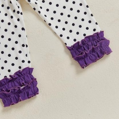 Adorable Toddler Girl's Festive Embroidered Outfit Set - Image 7