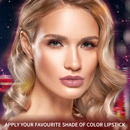 Hydrating Semi-Matte Lipstick with Natural Ingredients and High-Impact Color - Image 5