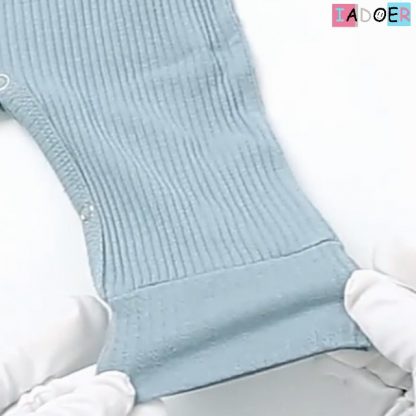 Cozy 3-Pack Newborn One-Piece Rompers with Mitten Cuffs - Image 6