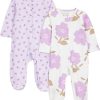 Purple Floral Butterly