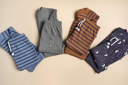 Trendy Toddler Boys' Striped Joggers - Image 4