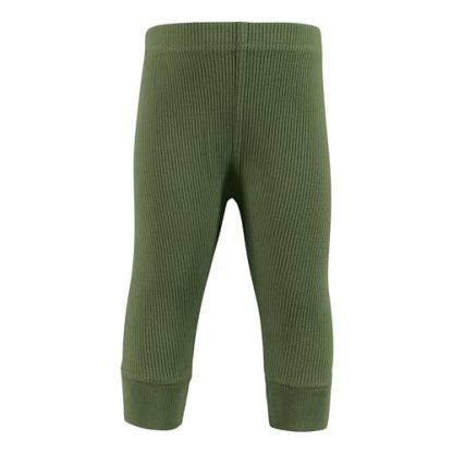 Cozy Thermal Ankle Pants for Babies & Toddlers, Acorn Botanical - 4 Pack - Image 4