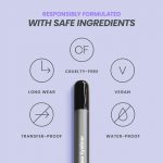 Enduring Black Waterproof Eyeliner Pencil - Sharpenable, Smudge Proof & Long-lasting - Image 4