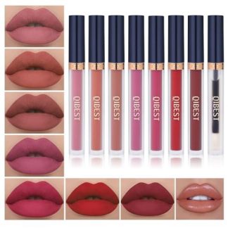 Velvet Matte Lipstick and Lip Plumper Set – 8 Piece Collection
