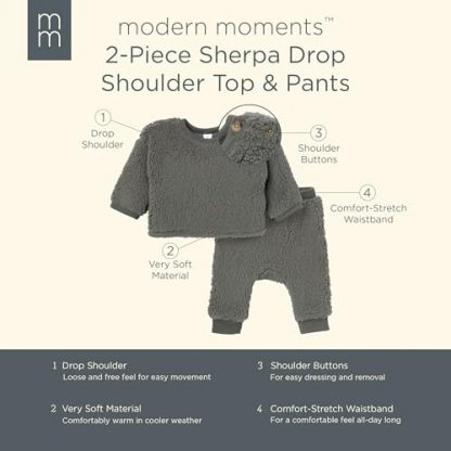 Comfy Microplush Outfit Set for Baby Boys - Image 6