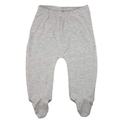 Cozy Bear Cotton-Spandex Baby Pants with Feet - Image 6