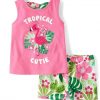 Tropical Cutie Flamingo