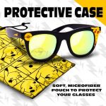 Animated Character-Inspired Sunglasses with UV Protection & Carrying Case - Image 5