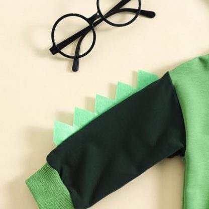 Dinosaur-Themed Toddler Boy's Winter Outfit Set - Image 5