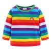 Long Sleeve Rainbow Green