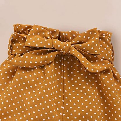 Adorable Infant Girl Summer Ensemble with Romper Shorts - Image 7