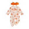 Pumpkin & Bow Orange