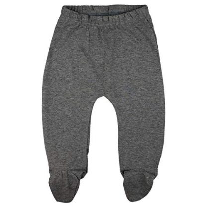 Cozy Bear Cotton-Spandex Baby Pants with Feet - Image 5