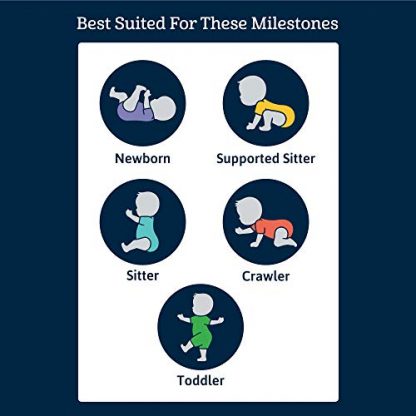 Unisex Baby 8-Pack Short Sleeve Cotton Onesies - Image 5
