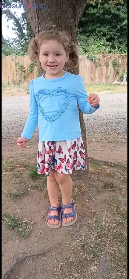 Adorable Ruffled Heart T-Shirt for Toddler Girls - Image 6