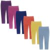6 Pack-yellow/Blue/Red/Denim/Fushia/Plum